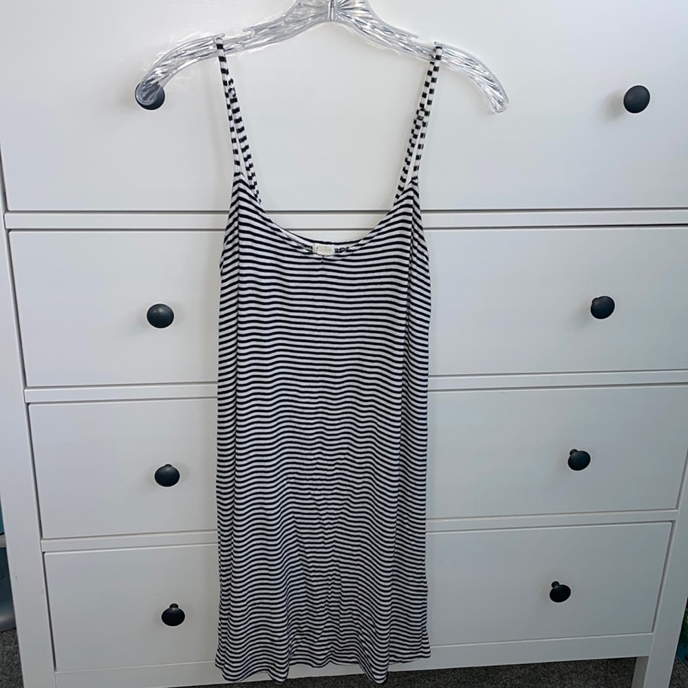 Garage striped mini dress